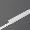 LED profil fedél  "C" klikk ROLL opál 20m tekercs