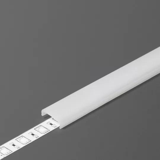 LED profil fedél  "C" klikk ROLL opál 20m tekercs