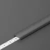 LED profil fedél  "C" klikk  fekete 4000mm