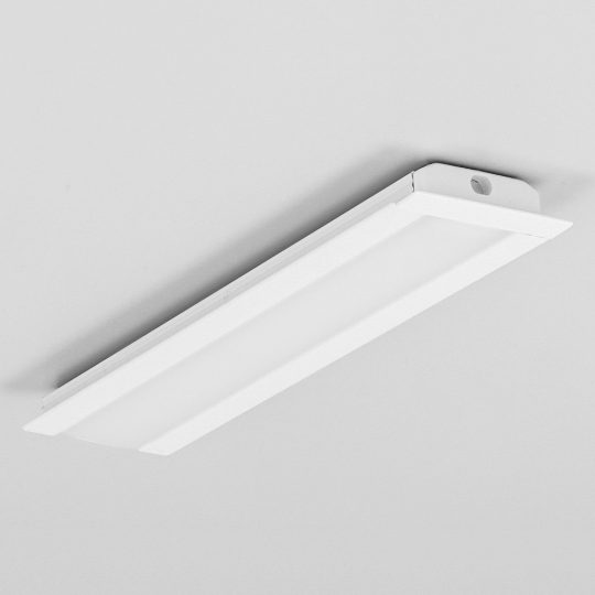 Topmet GROOVE10 bútorlapba süllyeszthető LED profil fehér színben 4 méteres szálban