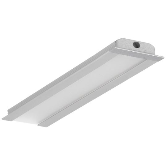 Topmet GROOVE10 bútorlapba süllyeszthető LED profil eloxált felülettel 4 méteres szálban