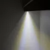 LED profil fedél  "C" klikk íves lencse