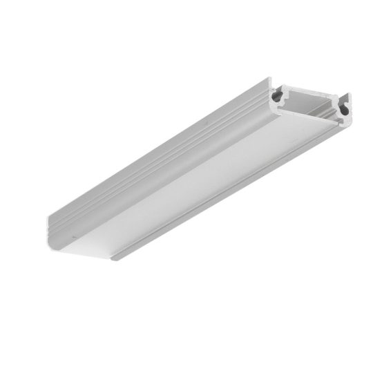 Topmet SURFACE10 profil eloxalt aluminium változatban 3 méteres szálban