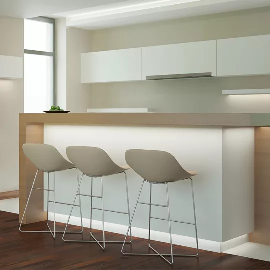 Topmet SURFACE10 profil eloxalt aluminium változatban 4 méteres szálban