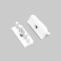 LED PROFIL SURFACE10 VÉGZÁRÓ FEHÉR FÚRT