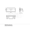 LED profil SURFACE10 végzáró szürke gen2