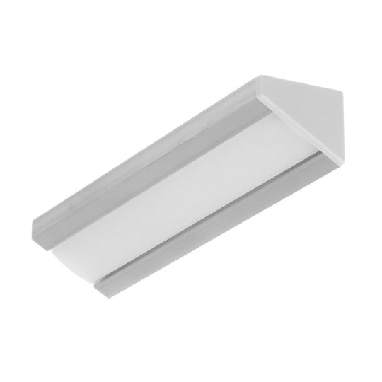 Topmet CORNER10 sarokba építhető LED profil natur alumínium felülettel 4 méteres szálban