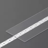 LED profil fedél  "G" víztiszta