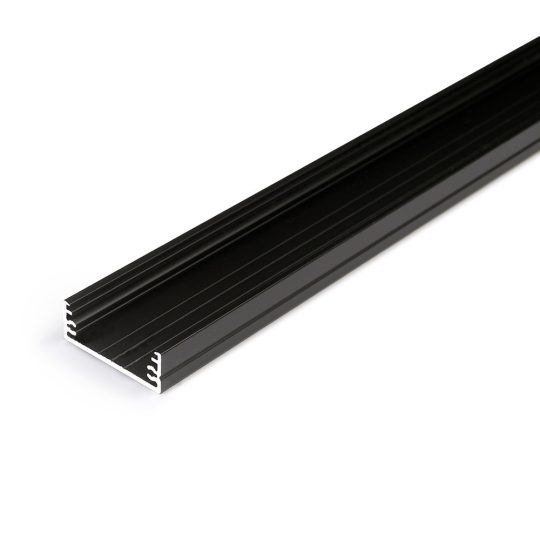 Topmet WIDE24 LED profil fekete színben