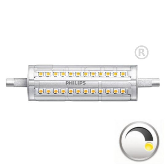 LED R7S 14W PHILIPS COREPRO LEDlinear DIM 14W-120W 2000lm 830 118mm dimmelhető