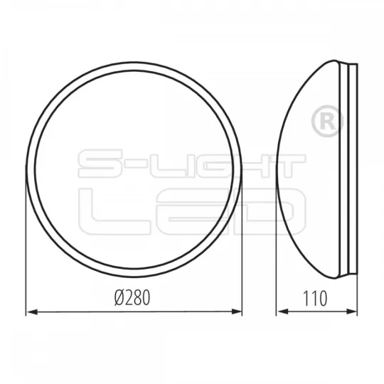 Kanlux PIRES DL-60O NS lámpa E27 8811