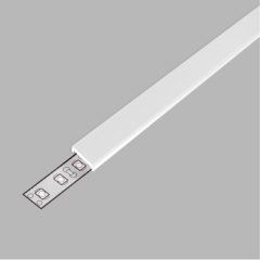 LED profil fedél  "C2" klikk opál