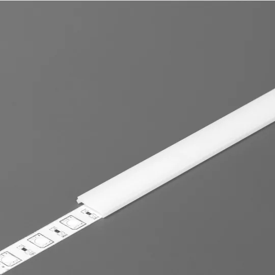 LED profil fedél  "C2" klikk opál