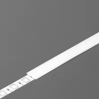 LED profil fedél  "A" opál