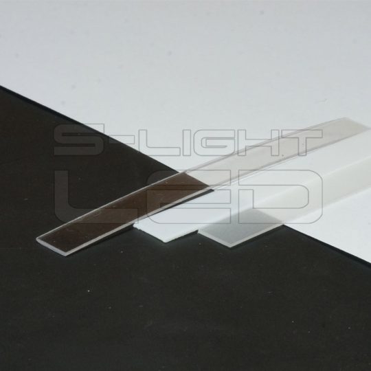 LED profil fedél  "A" opál