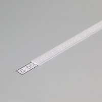 LED profil fedél  "A"matt átlátszó