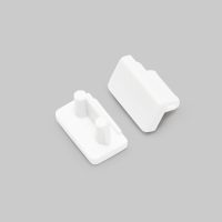 LED profil SLIM8 végzáró fehér