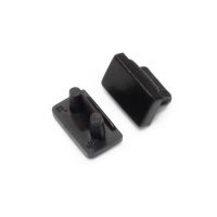 LED profil SLIM8 végzáró fekete