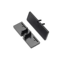 LED profil BACK végzáró fekete fúrt