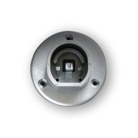 LED profil OVAL végzáró ezüst