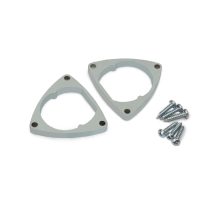 LED profil OVAL VÉGrögzítő 2db/csom FALI FÉM