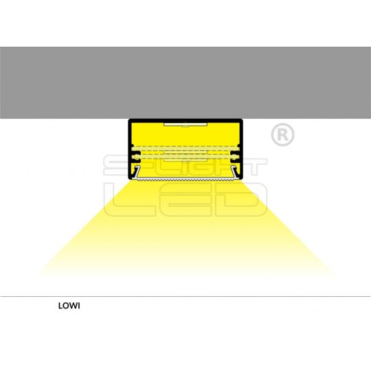 LED profil LOWI falon kívüli natur
