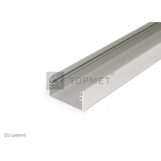 LED profil LOWI falon kívüli eloxált