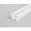 LED profil PHIL süllyesztett fehér profil