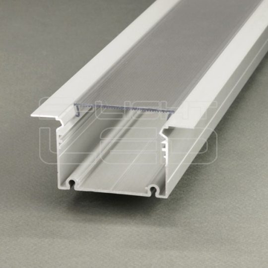 LED profil PHIL süllyesztett eloxált profil