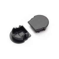 LED profil UNI12 "D"végzáró fekete