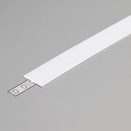 LED profil fedél  "E" opál