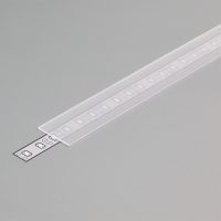 LED profil fedél  "E"  matt átlátszó