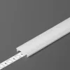 LED profil fedél  "F" klikk ROLL opál 20m tekercs