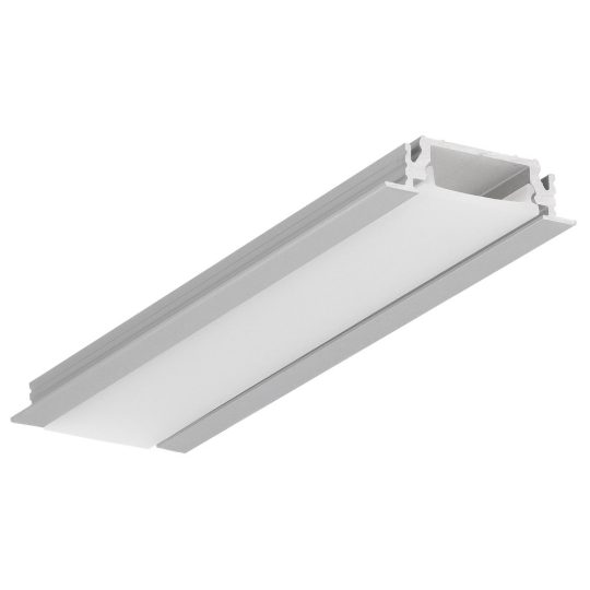 Topmet GROOVE14 bútorlapba süllyeszthető LED profil eloxált felülettel 4 méteres szálban