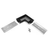 LED Profil GROOVE14 eloxált alu sarokidom 90° fekete