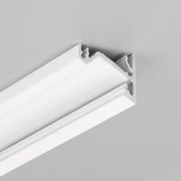 Topmet CORNER14 sarokba szerelhető LED profil fehér színben