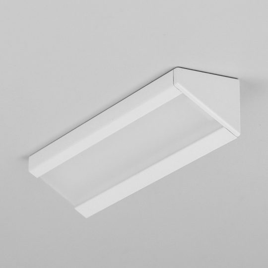 Topmet CORNER14 sarokba szerelhető LED profil fehér színben