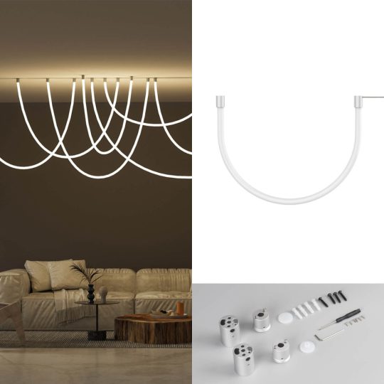 NEON FLEX 360° mennyezeti kétoldalú rögzítő készlet