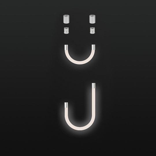 NEON FLEX 360° mennyezeti kétoldalú rögzítő készlet