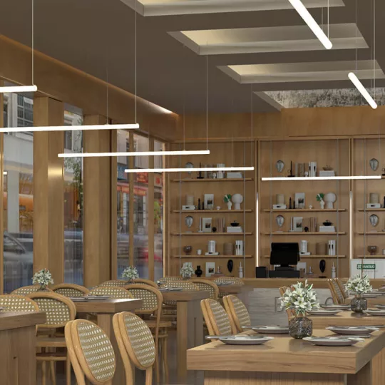 NEON FLEX 360° vízszintes függesztett rögzítő készlet