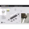 LED profil FLOOR12 végzáró gumitömítés 2db