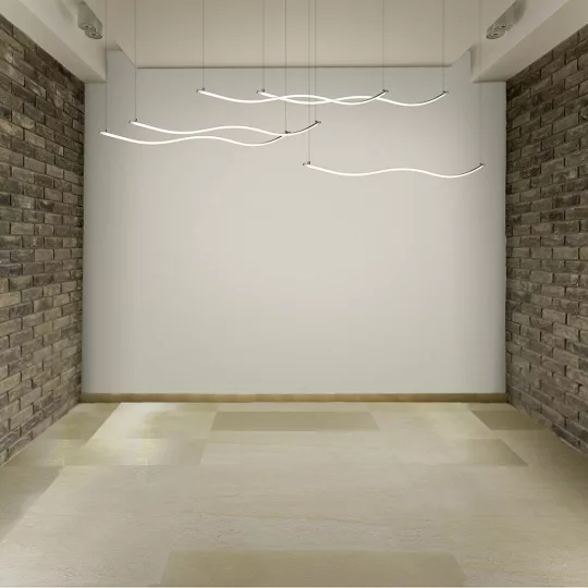 Topmet ARC12 hajlítható LED profil natur aluminium 3000mm