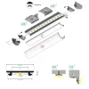 Topmet ARC12 hajlítható LED profil natur aluminium 4000mm