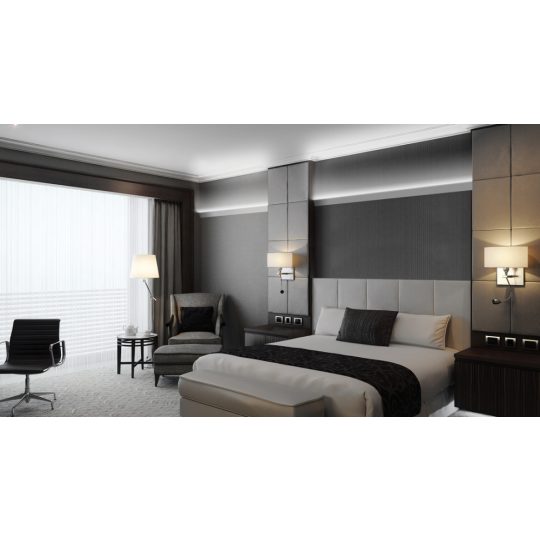 LED profil WALLE12 BCD eloxált 