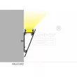 LED profil WALLE12 BCD fehér