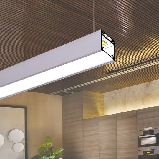 Topmet LINEA20 LED profil eloxált aluminium változatban