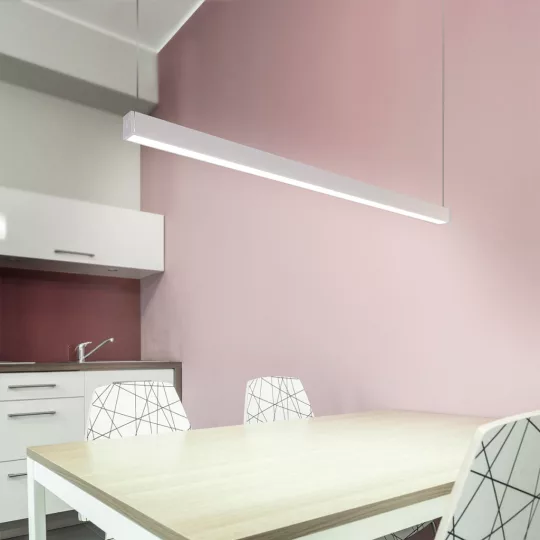 Topmet LINEA20 LED profil fekete színű változatban