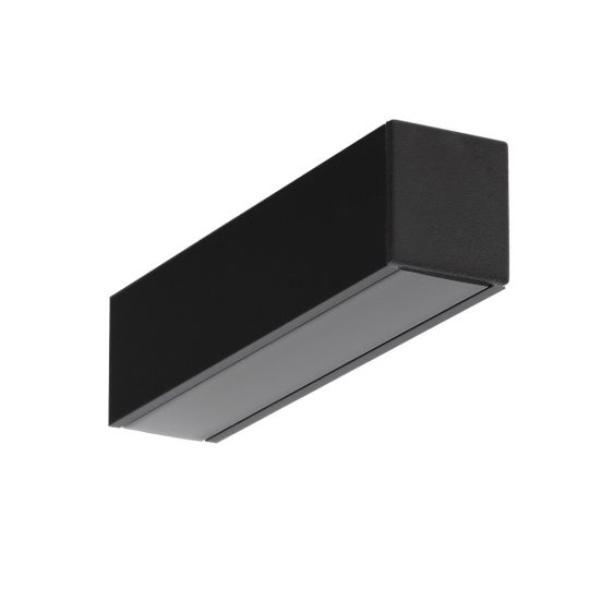 Topmet LINEA20 LED profil fekete színű változatban 3 méteres szálban