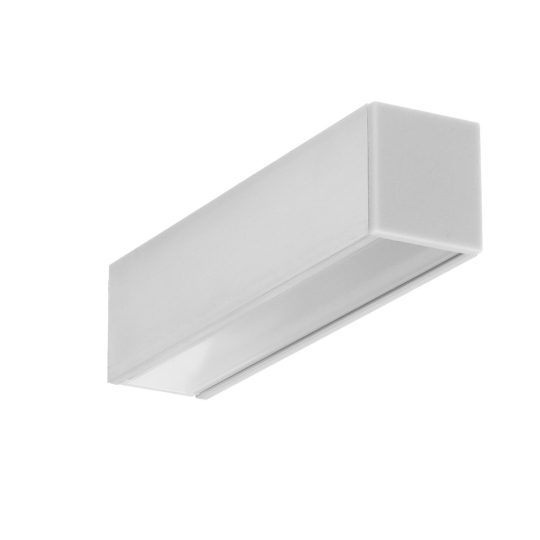 Topmet LINEA20 LED profil porfestett fehér színű változatban 4 méteres szálban