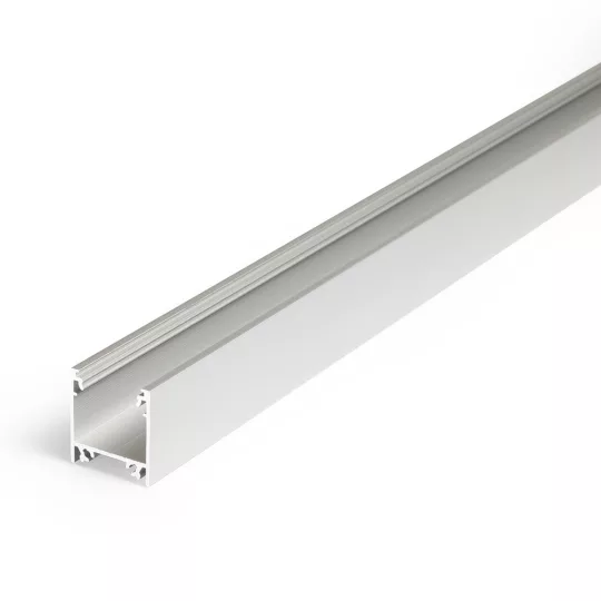 Topmet LINEA20 LED profil eloxált aluminium változatban 4 méteres szálban